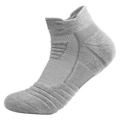 Men Socks Athletic Cushioned Breathable Low Cut Tab
